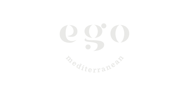 Ego Restaurants logo in grey, highlighting Made Agency as brand guardians and one of their agency partners