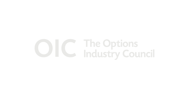 OIC (Options Industry Council) logo in grey, representing one of Made Agency's valued partners