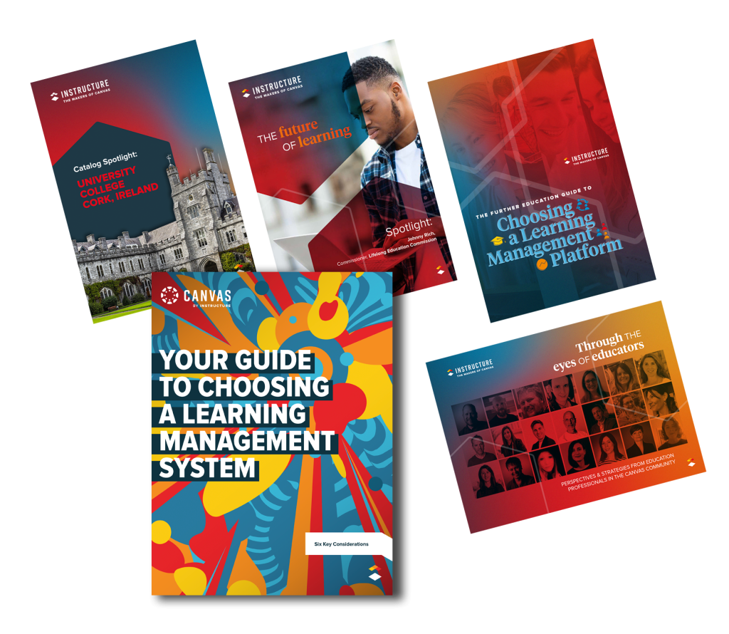 Canvas by Instructure Catalog Design, Case Study Design, Powerpoint Design by Made Agency