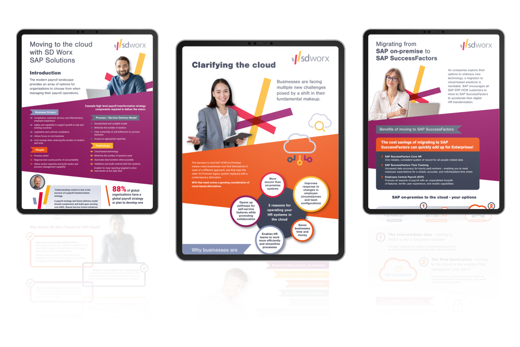 SDWorx infographics designed by Made Agency
